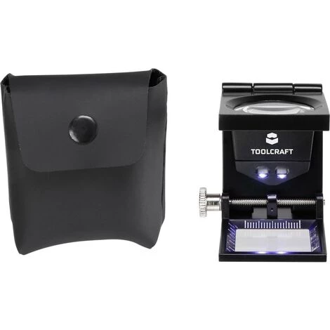 TOOLCRAFT 1511639 Fadenzähler Vergrößerungsfaktor: 6 X Linsengröße: (Ø) 28 Mm – Bild 2