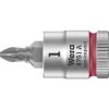 Wera 8751 A 05003350001 Kreuzschlitz Phillips Steckschlüssel-Bit-Einsatz PH 1 1/4" (6.3 Mm)
