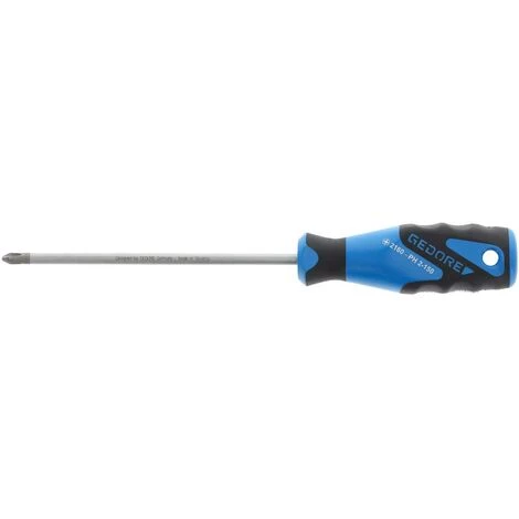 Gedore 2160 PH 2-150 2824078 Kreuzschlitz-Schraubendreher PH 2 Klingenlänge: 150 Mm DIN ISO 8764 – Bild 3