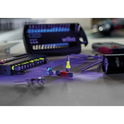 Wiha 41614 Sechskant-Bit SW 6 Molybdän-Vanadium-Stahl Gehärtet 5 St. – Bild 2