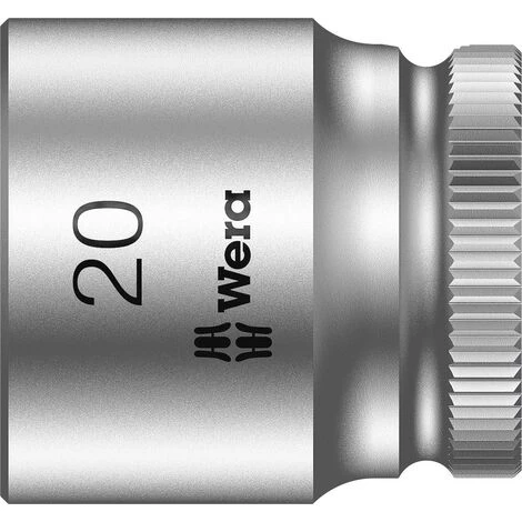 Wera 8790 HMB 05003565001 Außen-Sechskant Steckschlüsseleinsatz 20 Mm 3/8" (10 Mm)