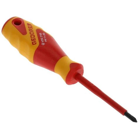 Gedore VDE 2160 PH 1 1612115 Kreuzschlitz-Schraubendreher PH 1 Klingenlänge: 80 Mm DIN ISO 8764 – Bild 4