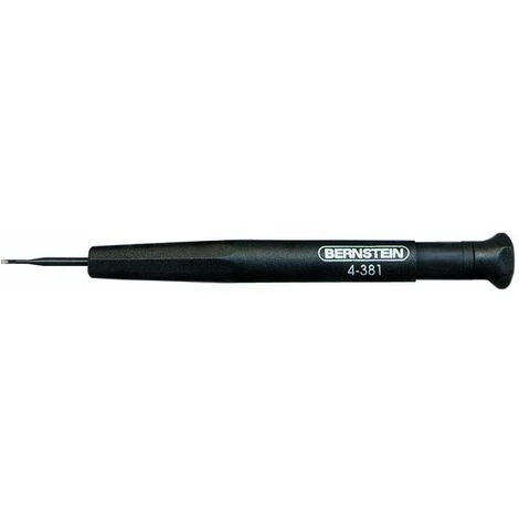 Bernstein Tools 4-380-10 Uhrmacher-Schraubendreher Klingenbreite: 1 Mm