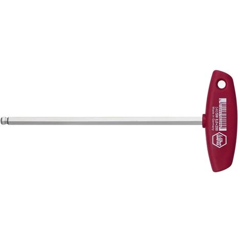 Wiha Werkstatt Innen-Sechskantschraubendreher Schlüsselweite (Metrisch): 4 Mm Klingenlänge: 150 Mm – Bild 2