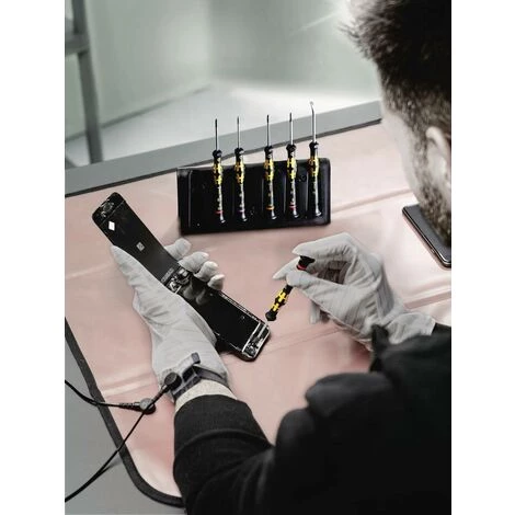 Wera Kraftform Micro 6 ESD 05030182001 Smartphone Werkzeugset – Bild 2