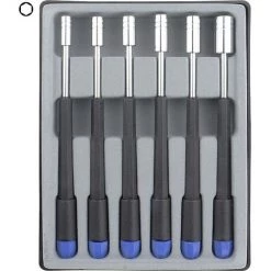Donau Elektronik Elektronik- U. Feinmechanik Schraubendreher-Set 6teilig Außen-Sechskant