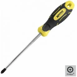 AFT Kreuzschlitzschraubendreher Nr. 0/75 Mm. Flachschraubendreher, Chrom-Vanadium