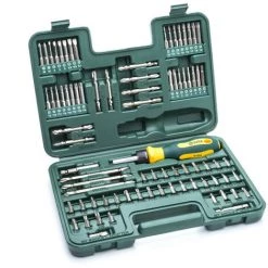 S.A.T.A SATA Ratschenschraubendreher-Satz, 80-teilig