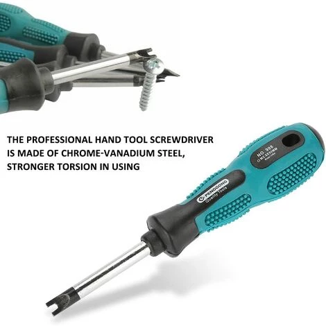 ECHOO 4 Stück U-Typ Präzisions-Dreikantschraubendreher-Set Multifunktionales Handwerkzeug Magnetischer Dreiecksschraubendreher-Werkzeugsatz – Bild 3