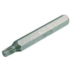 BGS TECHNIC BGS 4572 | BIT | LÄNGE 75 MM | ANTRIEB AUßENSECHSKANT 10 MM (3/8'') | T-PROFIL (FÜR TORX) T40 | SCHRAUBENDREHER-EINSATZ | CV-STAH