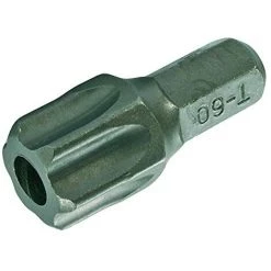 BGS TECHNIC BGS 4460 | BIT | ANTRIEB AUßENSECHSKANT 8 MM (5/16'') | T-PROFIL (FÜR TORX) MIT BOHRUNG T60