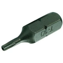 BGS TECHNIC BGS 4410 | BIT | ANTRIEB AUßENSECHSKANT 8 MM (5/16'') | T-PROFIL (FÜR TORX) MIT BOHRUNG T10