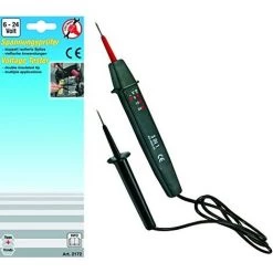 KRAFTMANN BGS DO IT YOURSELF 2172 | SPANNUNGSPRÜFER | 6 - 24 V | SPANNUNGSTESTER | GLEICH- UND WECHSELSPANNUNG