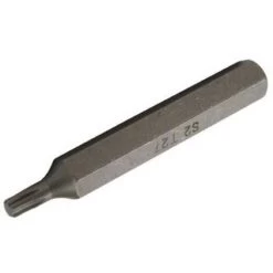 BGS TECHNIC BGS 4567 | BIT | LÄNGE 75 MM | ANTRIEB AUßENSECHSKANT 10 MM (3/8'') | T-PROFIL (FÜR TORX) T27