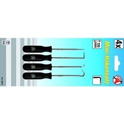 KRAFTMANN BGS DO IT YOURSELF 8016 | MINI-HAKEN-SATZ | 4-TLG.