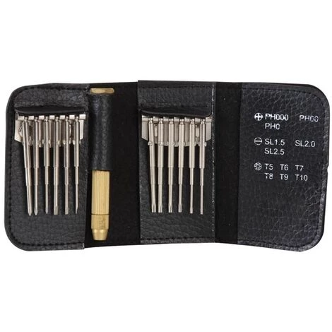 VELLEMAN - VTBT19 12-IN-1 MINI-PRÄZISIONS-SCHRAUBENDREHER-SET 167005