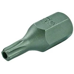 BGS TECHNIC PRO+ BGS 4627 | BIT | ANTRIEB AUßENSECHSKANT 10 MM (3/8'') | T-PROFIL (FÜR TORX) MIT BOHRUNG T27