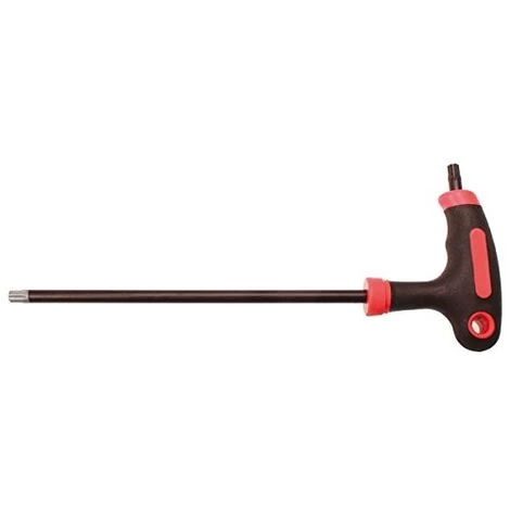 KRAFTMANN BGS DO IT YOURSELF 7880-T50 | SCHRAUBENDREHER MIT T-GRIFF UND SEITLICHER KLINGE | T-PROFIL (FÜR TORX) MIT/OHNE BOHRUNG T50