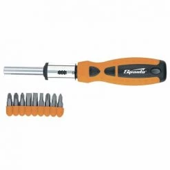 SPARTA - Ratschen-Schraubendreher Mit Bit-Satz - 10-tlg