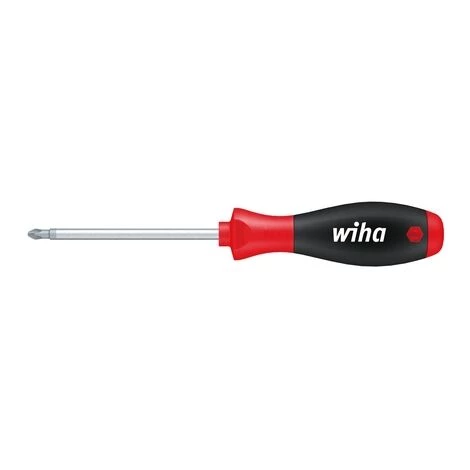 WIHA SCHRAUBENDREHER SOFTFINISH® PHILLIPS MIT RUNDKLINGE (27756) PH0 X 100 MM ERGONOMISCHER GRIFF FÜR KRAFTVOLLES DREHEN, ALLROU – Bild 2
