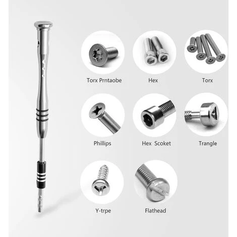 BRIDAY 57-in-1-Magnet-Präzisions-Schraubendreher-Kit, Schraubendreher-Reparaturwerkzeuge Für Laptop, Computer, Brille, Laptop, Gerät – Bild 3