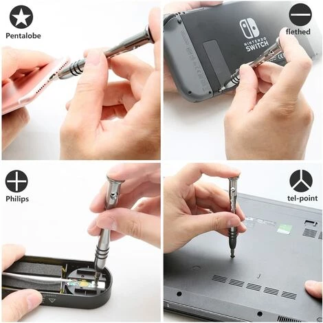 BRIDAY 57-in-1-Magnet-Präzisions-Schraubendreher-Kit, Schraubendreher-Reparaturwerkzeuge Für Laptop, Computer, Brille, Laptop, Gerät – Bild 4