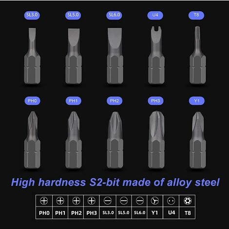 TRIOMPHE Schraubendreher-Set, Triumph Schraubendreher-Set, Magnetknarre, 11 In 1 Ratschenschraubendreher, Magnetischer Schraubendreher-Bit, 180° Drehbar, Reparaturwerkzeuge, Installation, Wartung – Bild 4