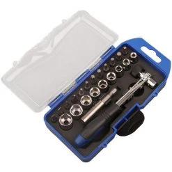 TRIOMPHE Industriewerkzeuge Multifunktionales Mini-Ratschen-Schraubendreher-Bit-Set Triumph Precise Shot Repair Tool Kit 23PCS