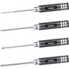 TINOR Titan-Nitrid TiNi Schraubendreher 4 Werkzeug Set/4 Teiliges Set 1.5mm/2mm/2.5mm/3.0mm.