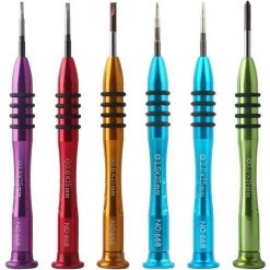 TINOR 1,5 Mm 2 Mm 3 Mm Kreuzschlitz- Und Schlitzschraubendreher-Kit Für Elektronische Geräte, Mobiltelefone, Laptops, PCs, Uhren, Brillen