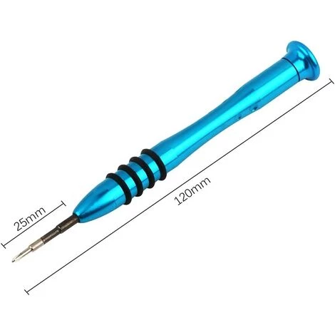 TINOR 1,5 Mm 2 Mm 3 Mm Kreuzschlitz- Und Schlitzschraubendreher-Kit Für Elektronische Geräte, Mobiltelefone, Laptops, PCs, Uhren, Brillen – Bild 2
