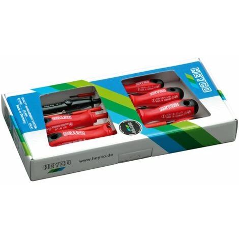 HEYCO VDE Schraubendreher-Sätze, 7-tlg.