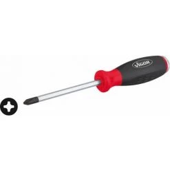 Vigor Kreuzschlitz-Schraubendreher Mit Schlagkappe - Kreuzschlitz Profil PH - Schlüsselweite: PH 3 - Gesamtlänge: 315 Mm - V4667