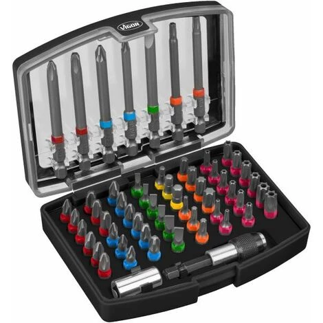 Vigor Bit Box V5020, Sechskant Massiv 6,3 (1/4 Zoll)