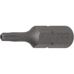 BGS TECHNIC BGS 2439 | BIT | ANTRIEB AUßENSECHSKANT 6,3 MM (1/4'') | T-PROFIL (FÜR TORX) MIT BOHRUNG T10