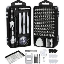 OCXIN Schraubendreher Set Feinmechanik, 122 In 1 Magnetische Mini Feinmechaniker Schraubenzieher Set,Werkzeug Set,Torx Bit Präzision Schraubendreher Set Für IPhone,Laptop, Tablet,Uhren,Kamera Usw