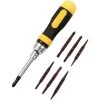 GESCHENKE 19-in-1Ratcheting Multi-Bit Screwdriver Set, Magnetic Double End Bits In Handle