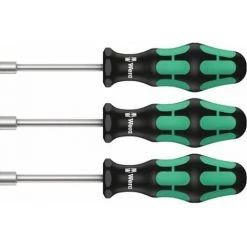 Sechskantsteckschlüsselsatz 395 HO 3-tlg.2K-Griff WERA