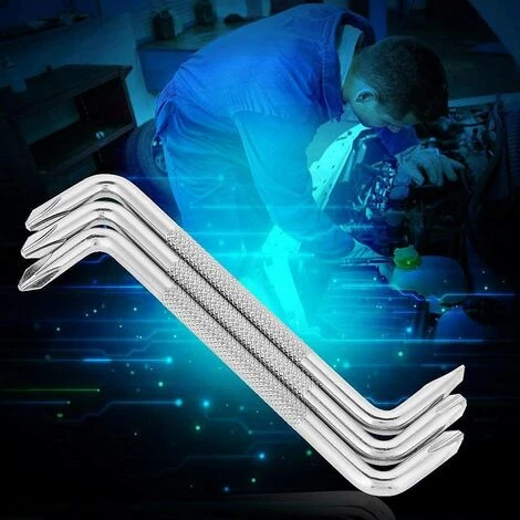 LANGRAY 3 Teile / Los Offset-Schraubendreher-Set, Rechtwinkliger Schlitz Z-Typ-Phillips-Schraubendreher-Handwerkzeug – Bild 3