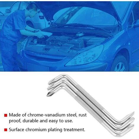 LANGRAY 3 Teile / Los Offset-Schraubendreher-Set, Rechtwinkliger Schlitz Z-Typ-Phillips-Schraubendreher-Handwerkzeug – Bild 4