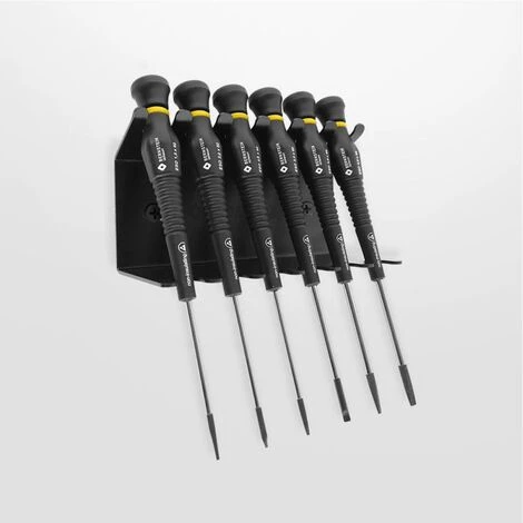 BERNSTEIN 6-teiliger Satz Schlitz-Schraubendreher Im Ständer, Ableitfähig – Bild 2