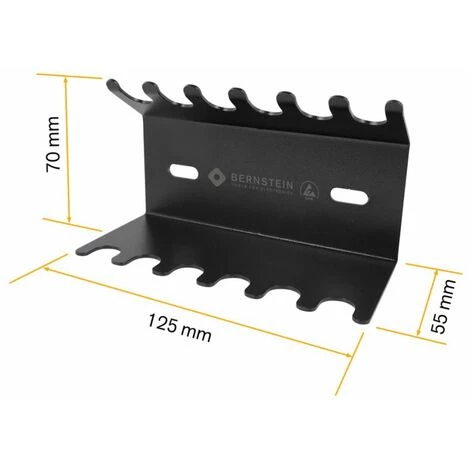 BERNSTEIN 6-teiliger Satz Schlitz-Schraubendreher Im Ständer, Ableitfähig – Bild 4