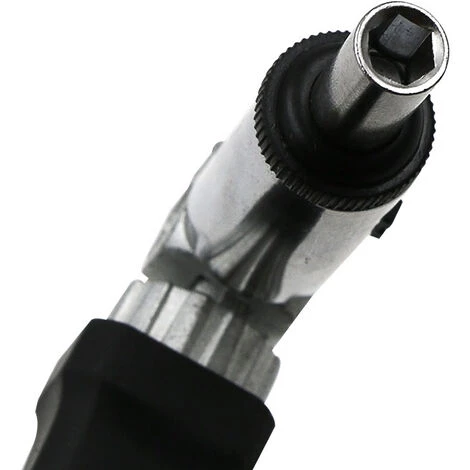 DONTODENT 1/4-Ratschen-Bit-Schraubendreher: 180°-Drehung - Zufällige Farbe - Rutschfester Griff – Bild 2