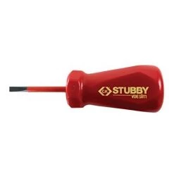 C.K CK T48344?040 STUBBY VDE/1000V ENDSCHRAUBENDREHERSCHLITZ 4,0 MM? ROT