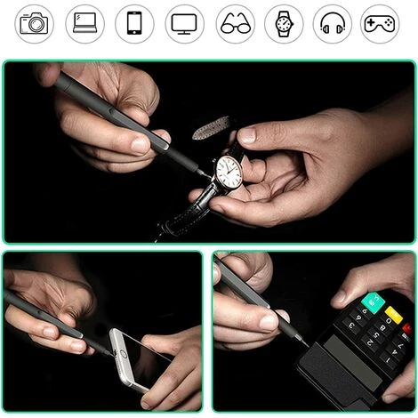 TINOR 63 In 1 Mini-Präzisions-Schraubendreher-Kit Elektromagnetisches Reparatur-Tool-Kit Für Computer, Brille, IPhone, PS4, Xbox, Macbook, Kamera, Schmuck, Drohne – Bild 4
