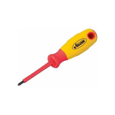 VIGOR VDE Kreuzschlitz-Schraubendreher, Kreuzschlitz Profil PH, PH0 – Bild 2