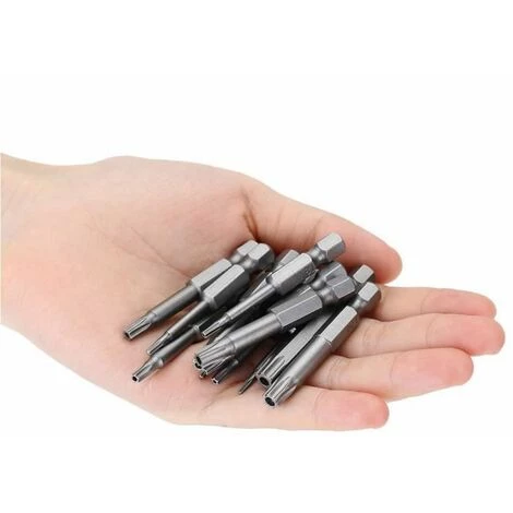 FUIENKO 12-teiliges Set Professionelle Chrom-Vanadium-Stahl-Schraubendreher-Bits Praktische Magnetische Sechskantschaft-Hohlsicherheit – Bild 3