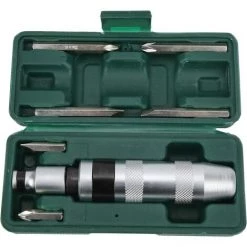 TINOR Professioneller Stahl-Schlagschrauber-Ersatz-Schraubendreher-Bit-Kopf-Set-Zubehör