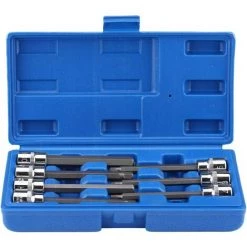 TINOR N¨¹Sse Set, 7Pcs Extra Long Hex Bit Socket Set Schaft Elektrische Schraubendreher Werkzeug Reparatur Set