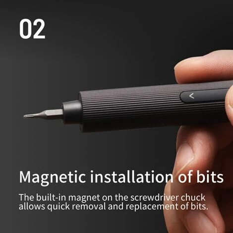 BENOBBY KIDS Mini-Elektro-Schraubendreher-Set, Präzisions-Schraubendreher-Set, 25 In 1 Magnetisches Schraubendreher-Bit-Set, Wiederaufladbares Schraubendreher-Werkzeug-Set, S2-Stahl, Reparatur-Werkzeug-Set Für Präzisionselektronik – Bild 4
